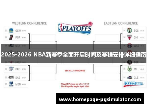 2025-2026 NBA新赛季全面开启时间及赛程安排详细指南