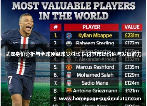 武磊身价分析与全球顶级球员对比 探讨其市场价值与发展潜力