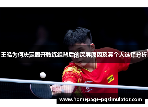 王皓为何决定离开教练组背后的深层原因及其个人选择分析