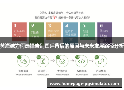 黄海诚为何选择告别国乒背后的原因与未来发展路径分析